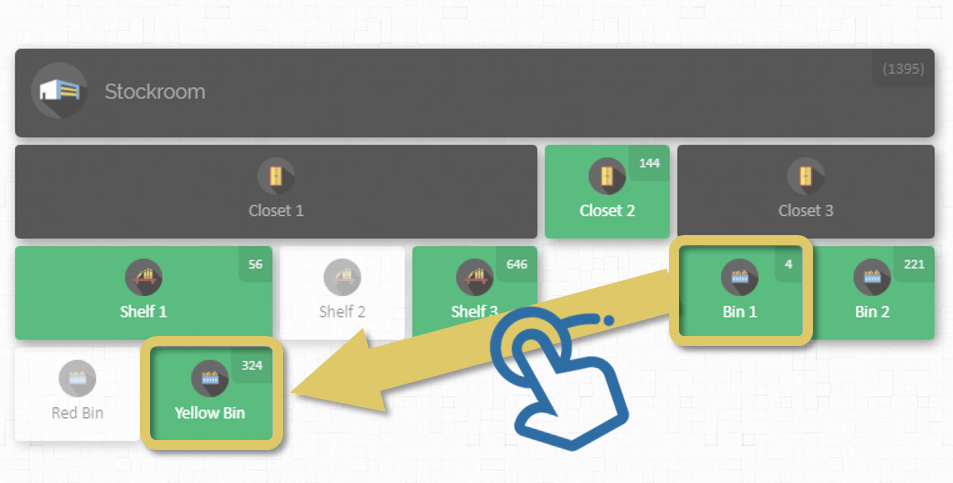 drag and drop inventory software by cyberstockroom